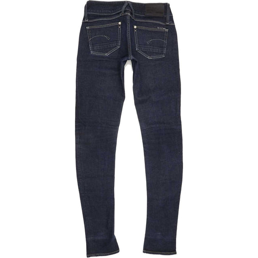 G-Star Lynn Women Blue Skinny Slim Stretch Jeans W27 L32
