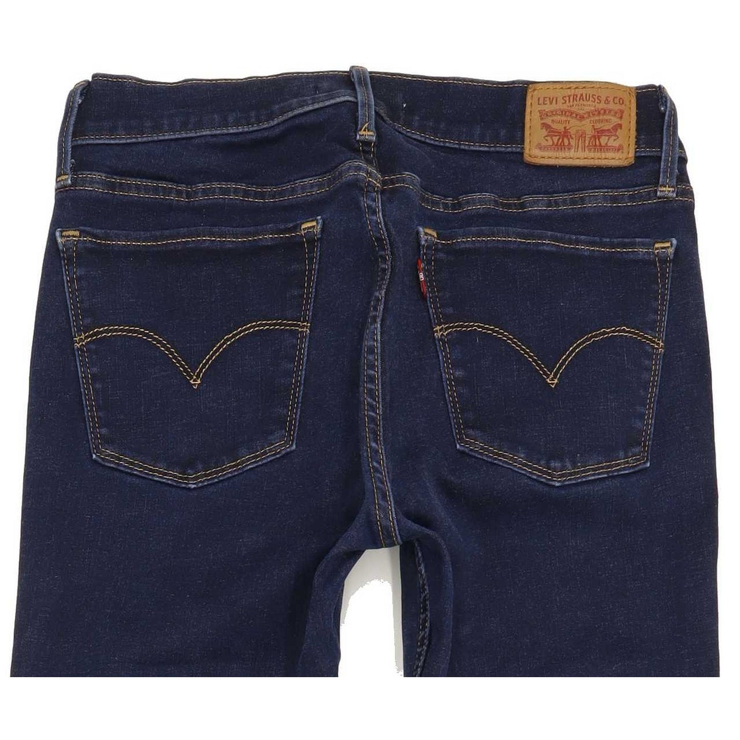 Levi's 710 Super Women Blue Skinny Regular Stretch Jeans W29 L27