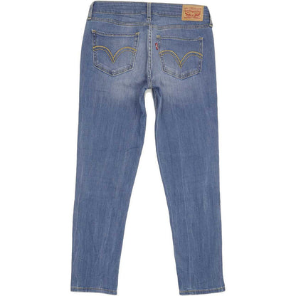 Levi's Women Blue Skinny Slim Stretch Jeans W28 L25