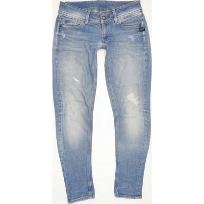 G-Star Women Blue Skinny Slim Jeans W28 L29