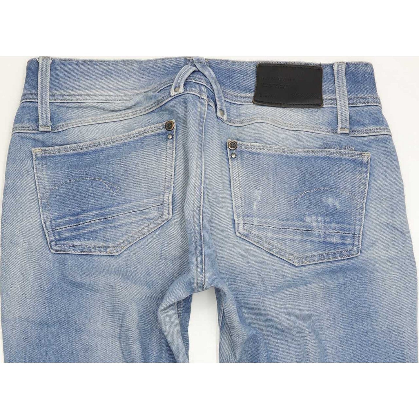 G-Star Women Blue Skinny Slim Jeans W28 L29