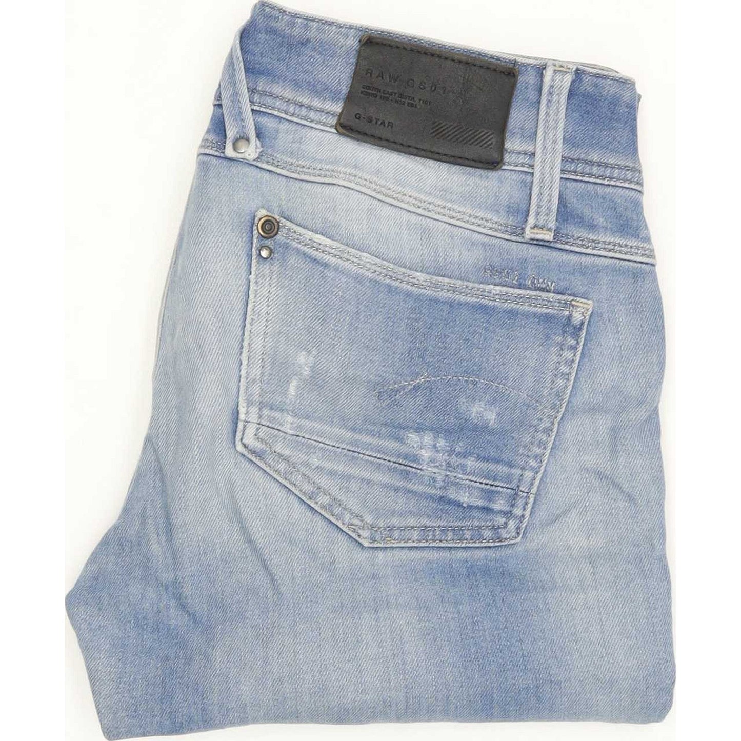 G-Star Women Blue Skinny Slim Jeans W28 L29