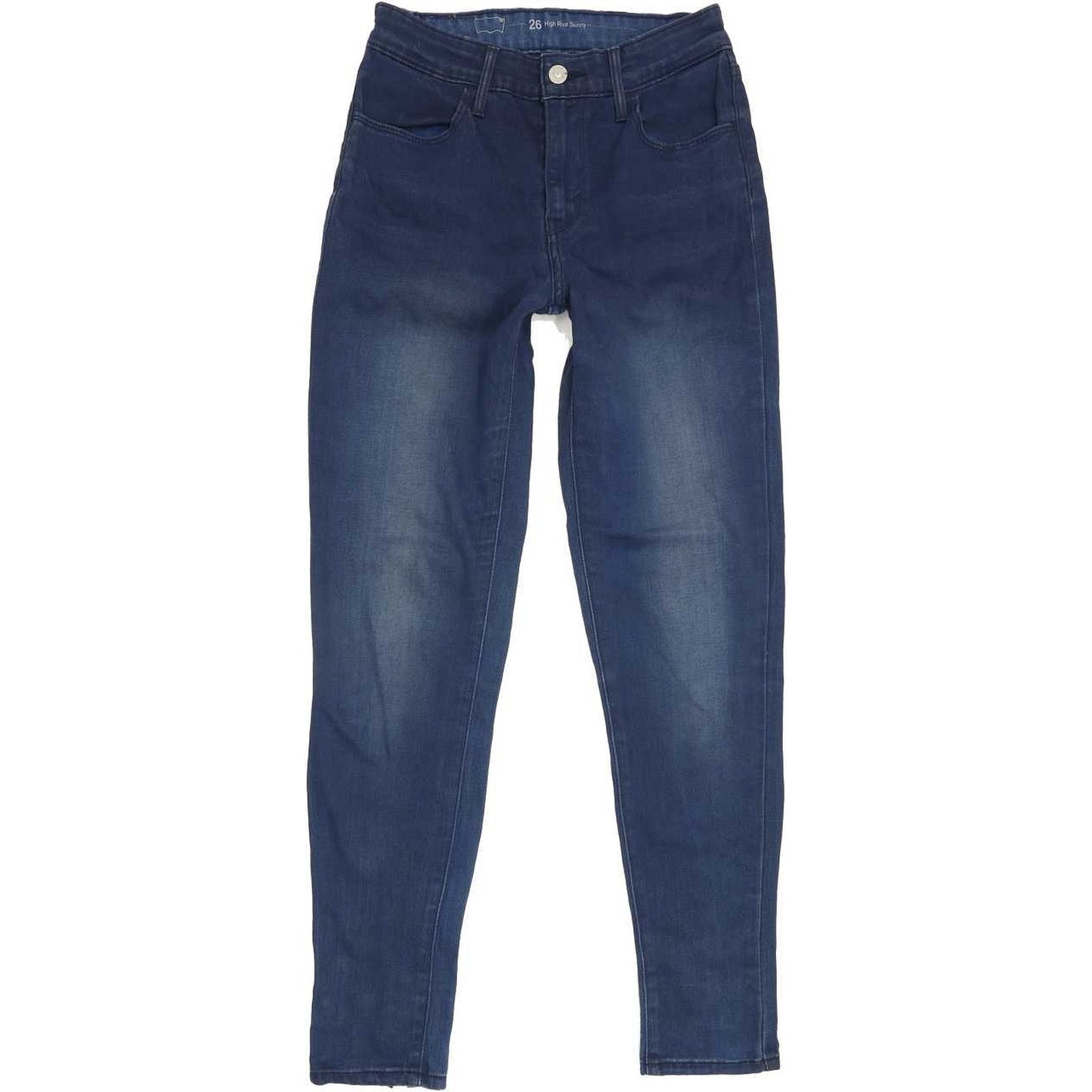 Levi's High Rise Women Blue Skinny Stretch Jeans W26 L28