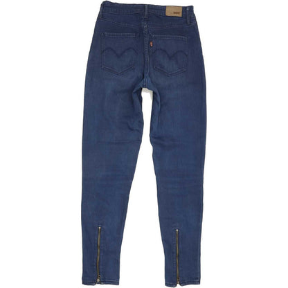 Levi's High Rise Women Blue Skinny Stretch Jeans W26 L28