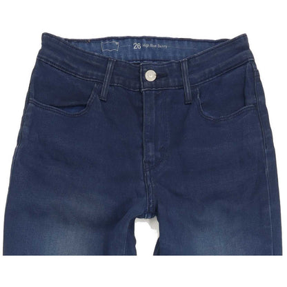 Levi's High Rise Women Blue Skinny Stretch Jeans W26 L28