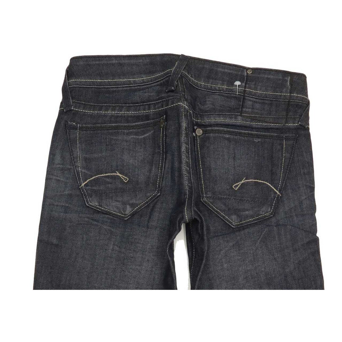 G-Star Core Women Blue Straight Slim Stretch Jeans W26 L32