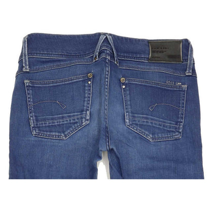G-Star Lynn Women Blue Skinny Slim Stretch Jeans W29 L31