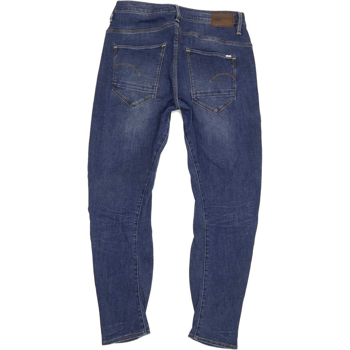 G-Star Arc 3D Women Blue Tapered Relaxed Boyfriend Stretch Jeans W26 L30