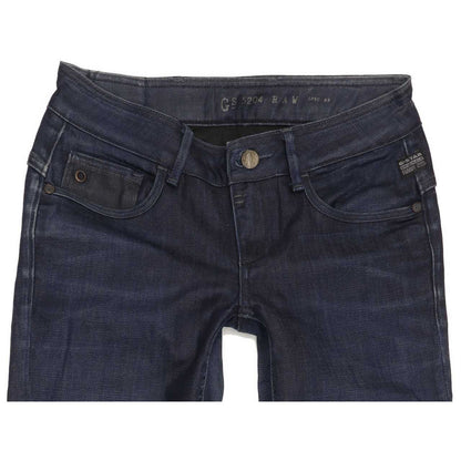 G-Star Women Blue Skinny Slim Jeans W26 L32