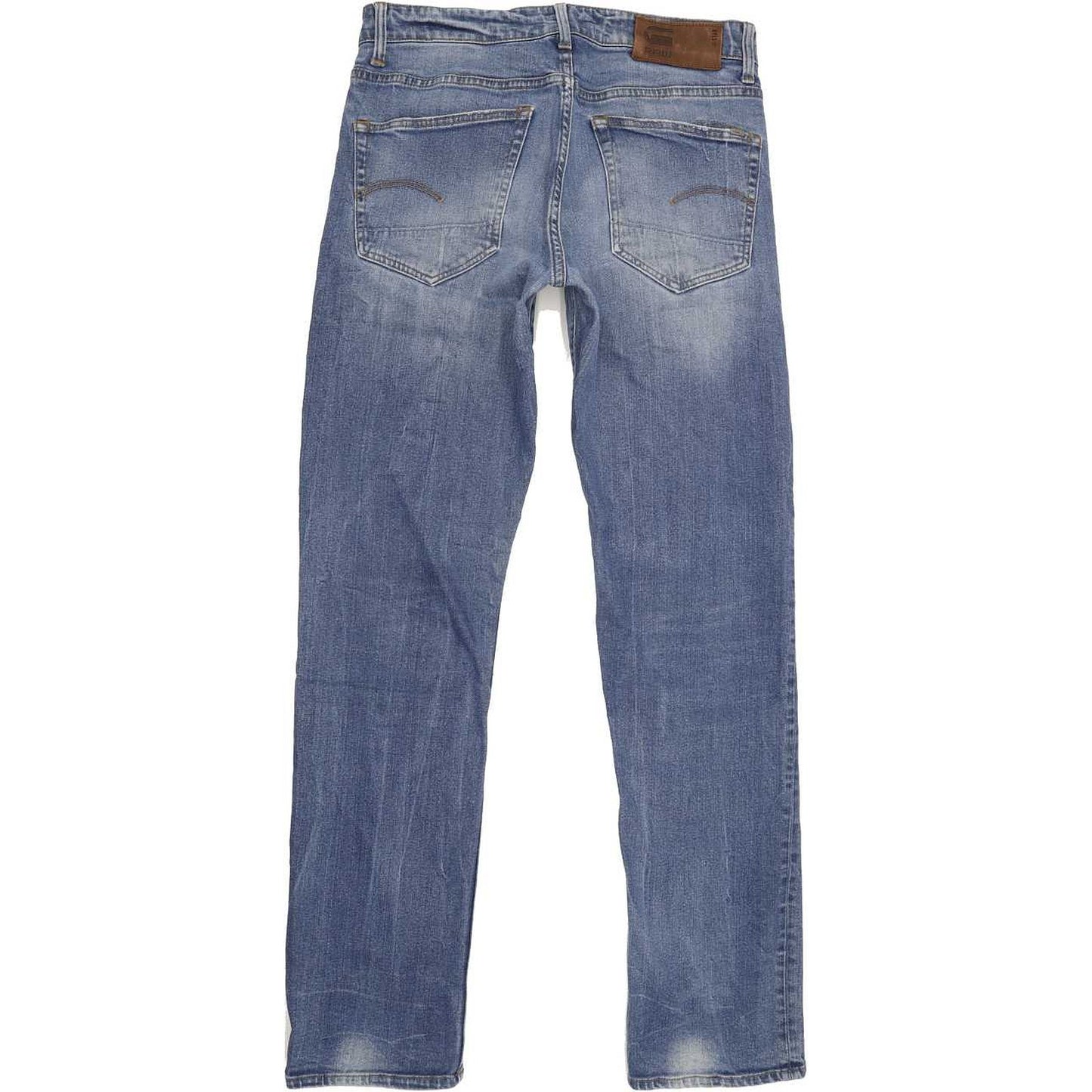 G-Star 3301 Men Blue Straight Regular Stretch Jeans W31 L33