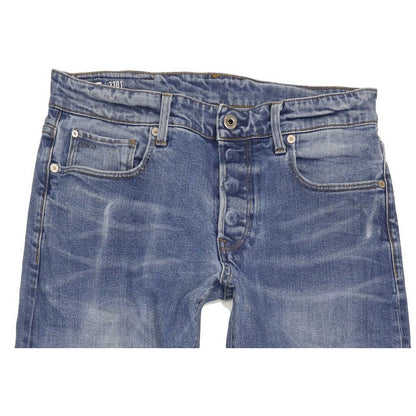 G-Star 3301 Men Blue Straight Regular Stretch Jeans W31 L33