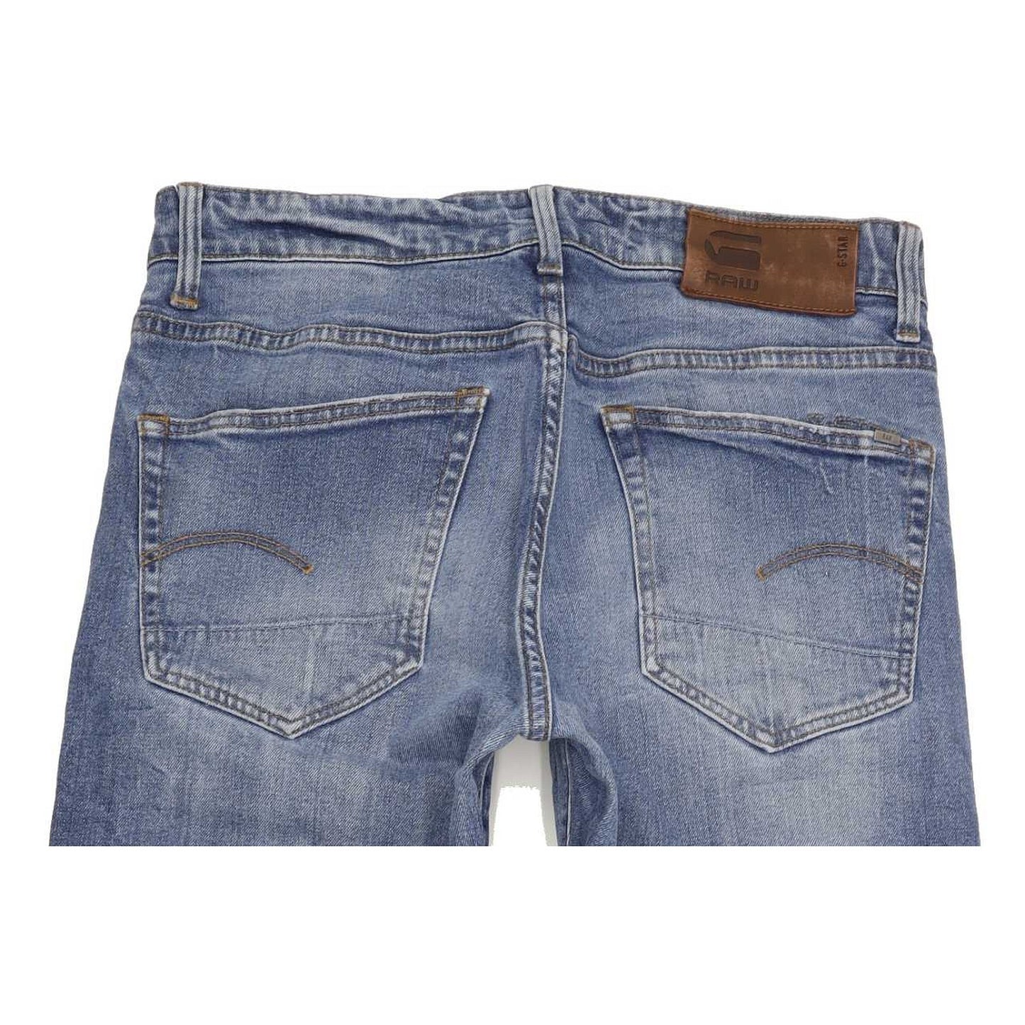 G-Star 3301 Men Blue Straight Regular Stretch Jeans W31 L33