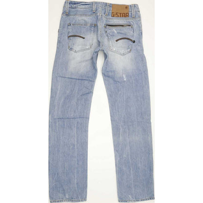 G-Star Attacc Men Blue Straight Slim Jeans W29 L32