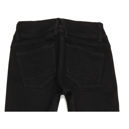 G-Star Lynn Mid Super Women Black Skinny Slim Stretch Jeans W26 L27