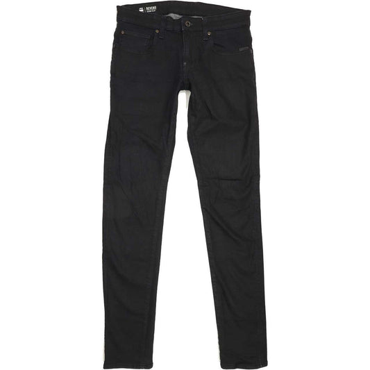 G-Star Revend Super Men Navy Straight Slim Jeans W30 L34