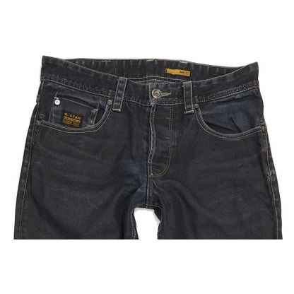 G-Star Porter Men Navy Straight Regular Jeans W30 L33