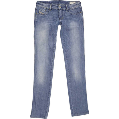 Diesel Lhela 008IG Women Blue Straight Slim Stretch Jeans W29 L33