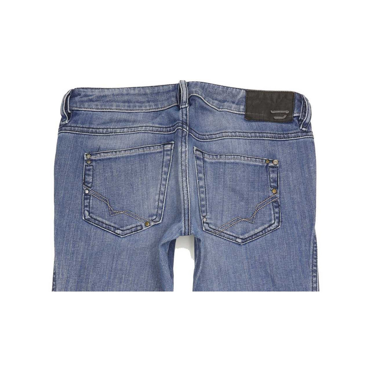 Diesel Lhela 008IG Women Blue Straight Slim Stretch Jeans W29 L33