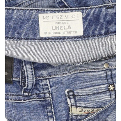 Diesel Lhela 008IG Women Blue Straight Slim Stretch Jeans W29 L33