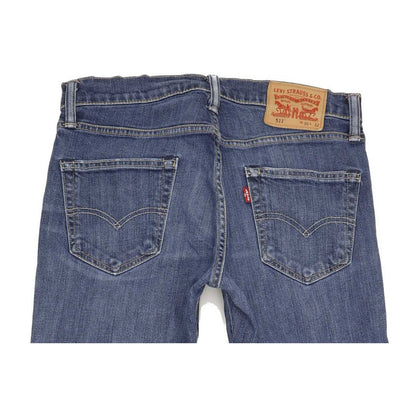 Levi's 511 Men Blue Straight Slim Stretch Jeans W30 L31