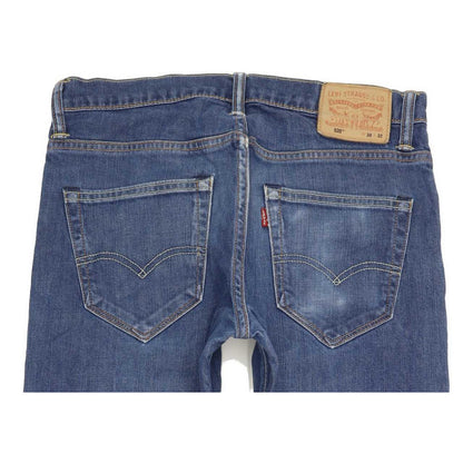 Levi's 520 Men Blue Tapered Slim Stretch Jeans W30 L31