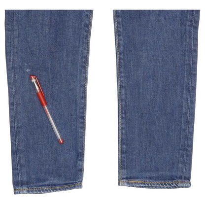 Levi's 520 Men Blue Tapered Slim Stretch Jeans W30 L31