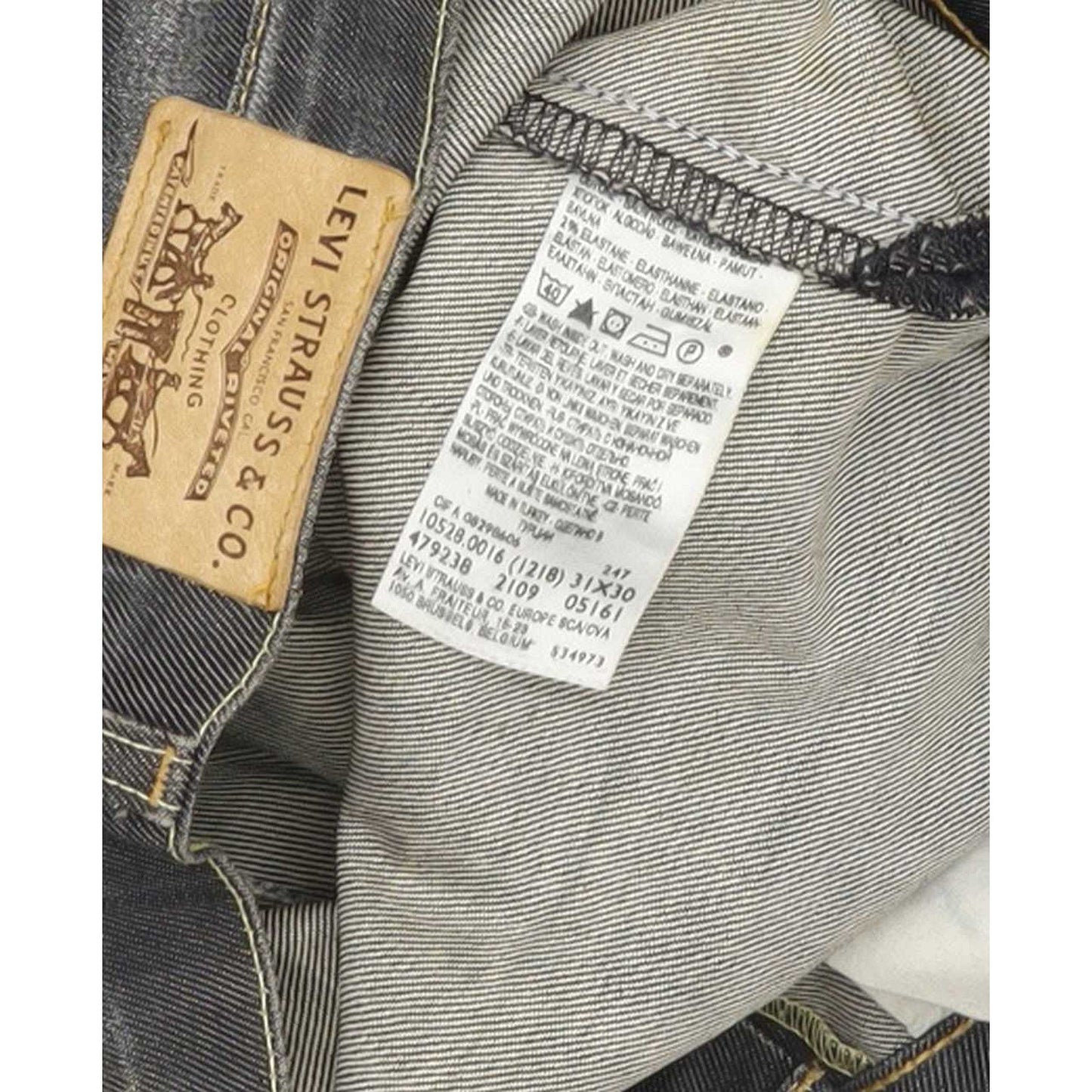 Levi's 528 Women Blue Straight Regular Stretch Jeans W31 L30