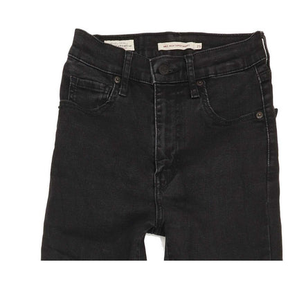Levi's Mile High Rise Women Black Skinny Stretch Jeans W25 L31