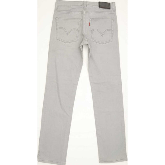 Levi's 510 Men Grey Skinny Slim Stretch Jeans W28 L28