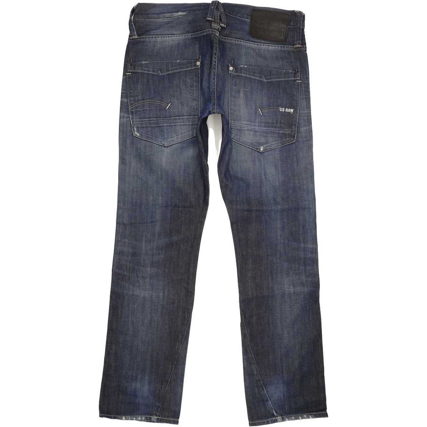 G-Star Victor Men Blue Straight Regular Jeans W34 L32