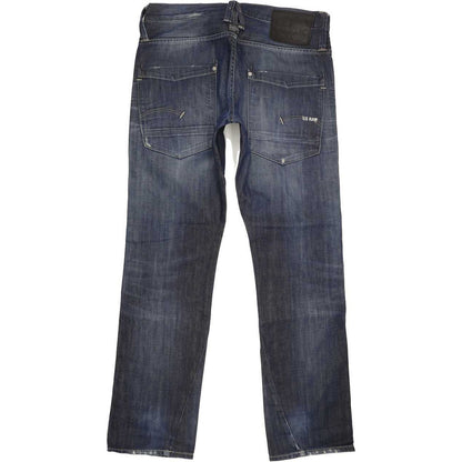 G-Star Victor Men Blue Straight Regular Jeans W34 L32