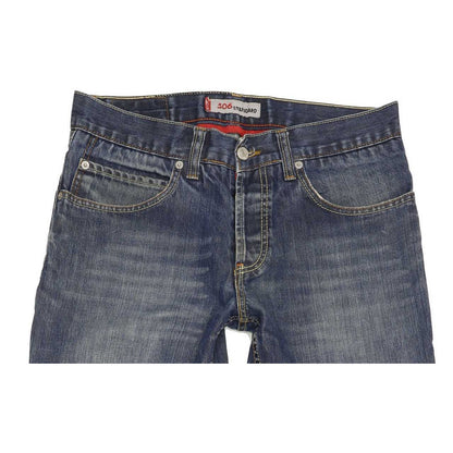 Levi's 506 Men Blue Straight Regular Jeans W33 L28