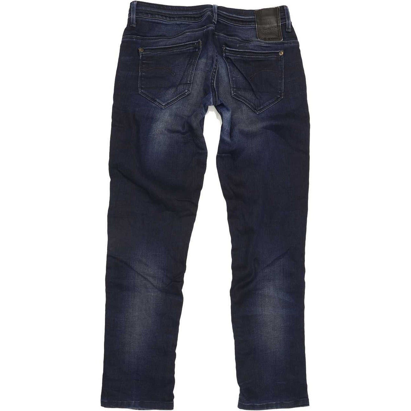 G-Star Women Blue Straight Slim Jeans W28 L29