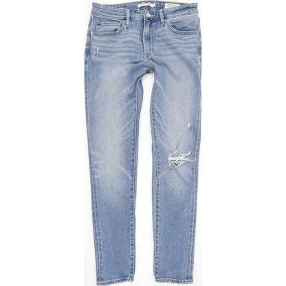 Levi's 721 High Rise Women Blue Skinny Slim Stretch Jeans W28 L30