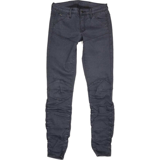G-Star Staq 3D Mid Women Blue Skinny Regular Stretch Jeans W29 L32