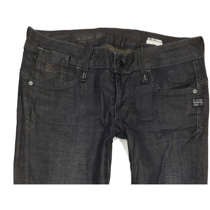 G-Star Elect Women Navy Straight Slim Jeans W29 L26