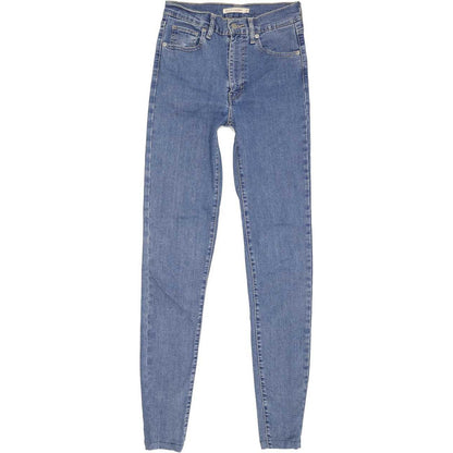 Levi's Mile High Rise Women Blue Skinny Stretch Jeans W27 L30