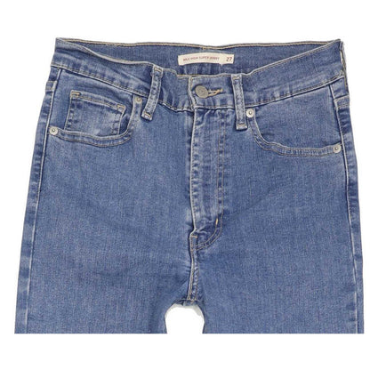 Levi's Mile High Rise Women Blue Skinny Stretch Jeans W27 L30