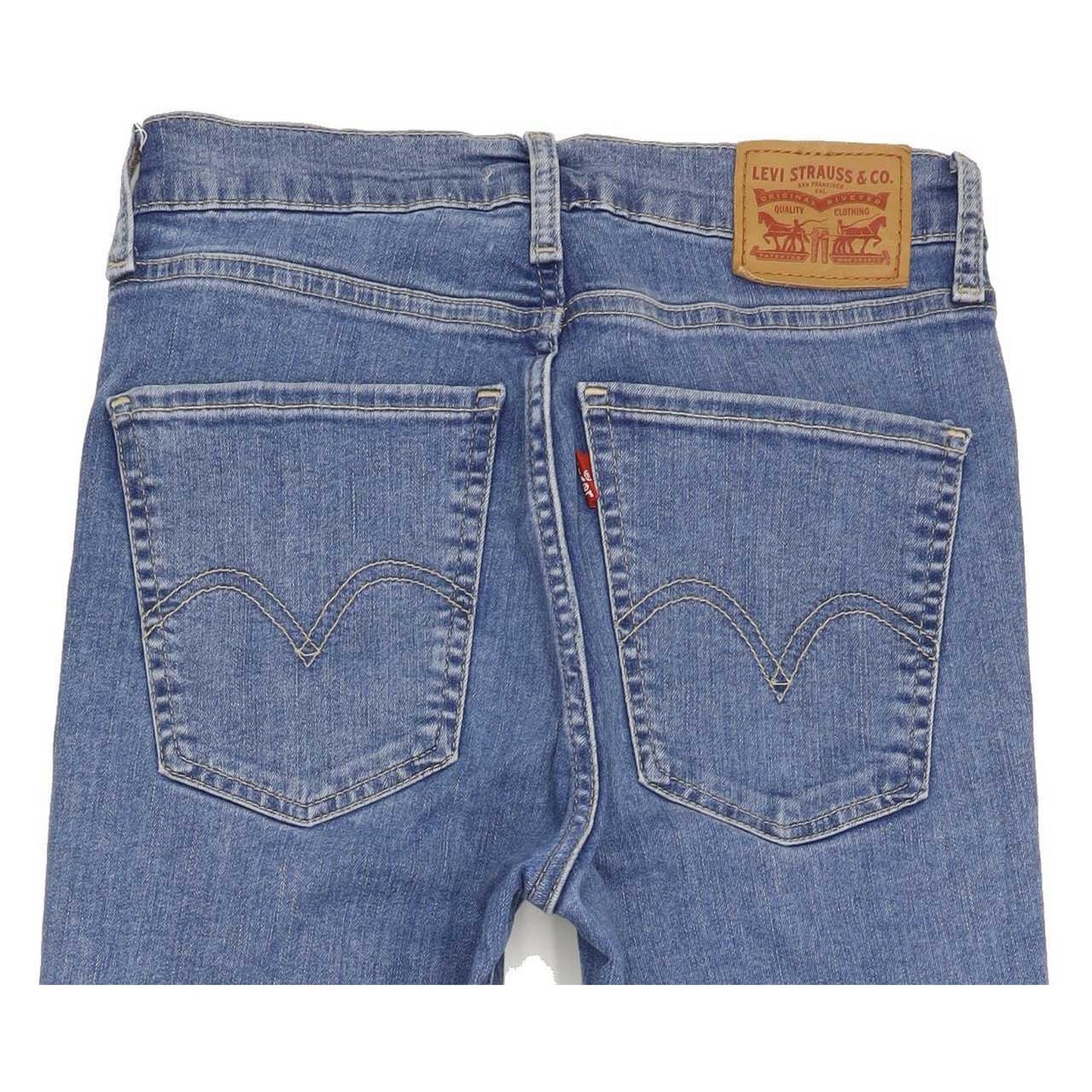 Levi's Mile High Rise Women Blue Skinny Stretch Jeans W27 L30