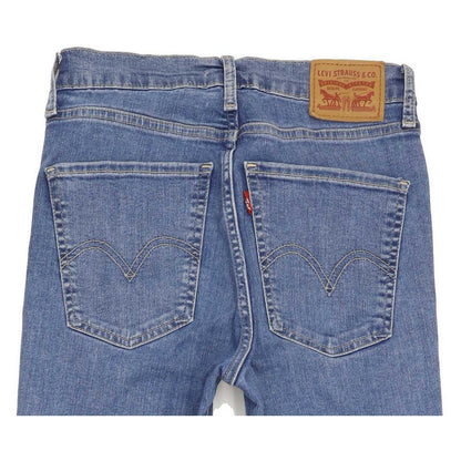 Levi's Mile High Rise Women Blue Skinny Stretch Jeans W27 L30