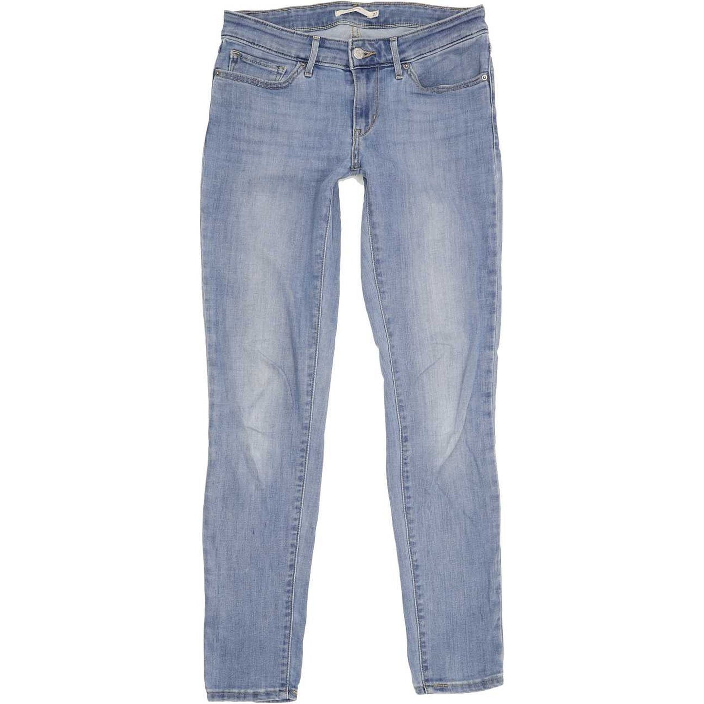 Levi's 711 Women Blue Skinny Regular Stretch Jeans W28 L30