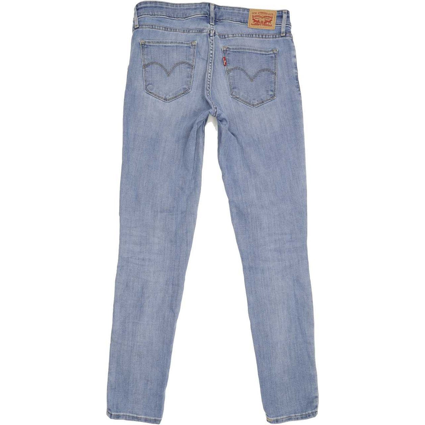 Levi's 711 Women Blue Skinny Regular Stretch Jeans W28 L30