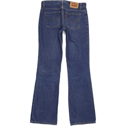 Levi's Women Blue Bootcut Slim Jeans W30 L32