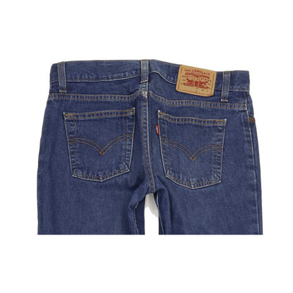Levi's Women Blue Bootcut Slim Jeans W30 L32