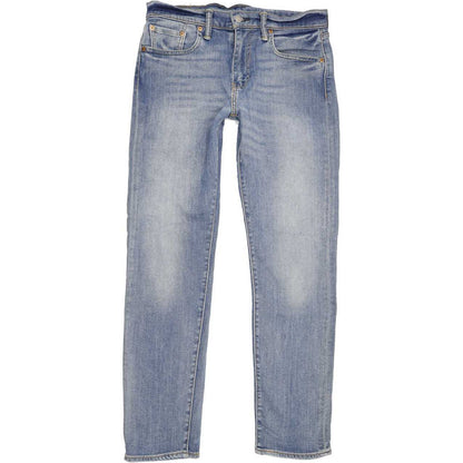 Levi's 502 Men Blue Tapered Regular Stretch Jeans W31 L31
