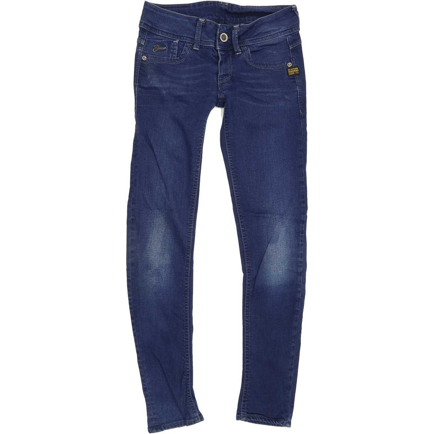 G-Star Women Blue Skinny Slim Jeans W26 L28