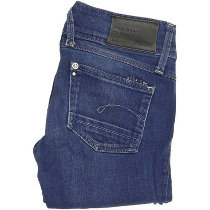 G-Star Women Blue Skinny Slim Jeans W26 L28