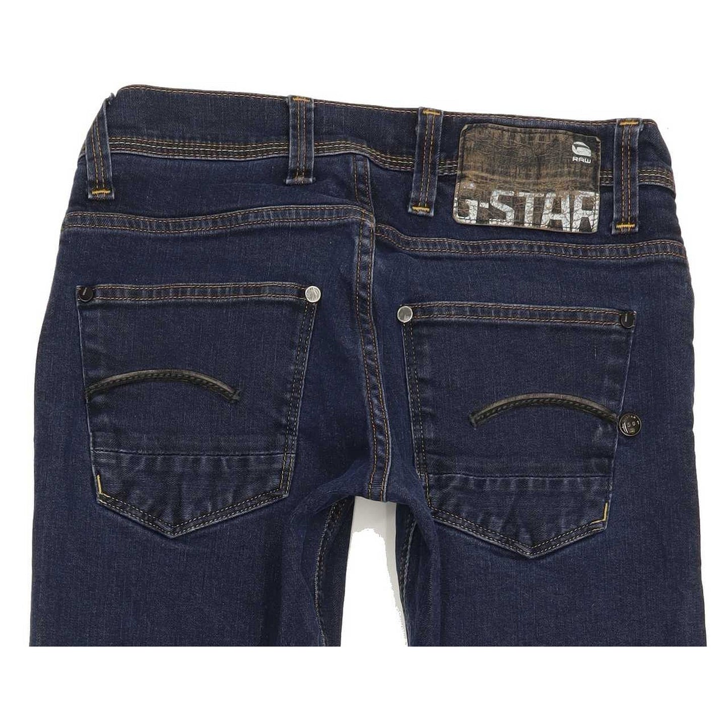 G-Star Defend Super Women Blue Straight Slim Stretch Jeans W29 L31
