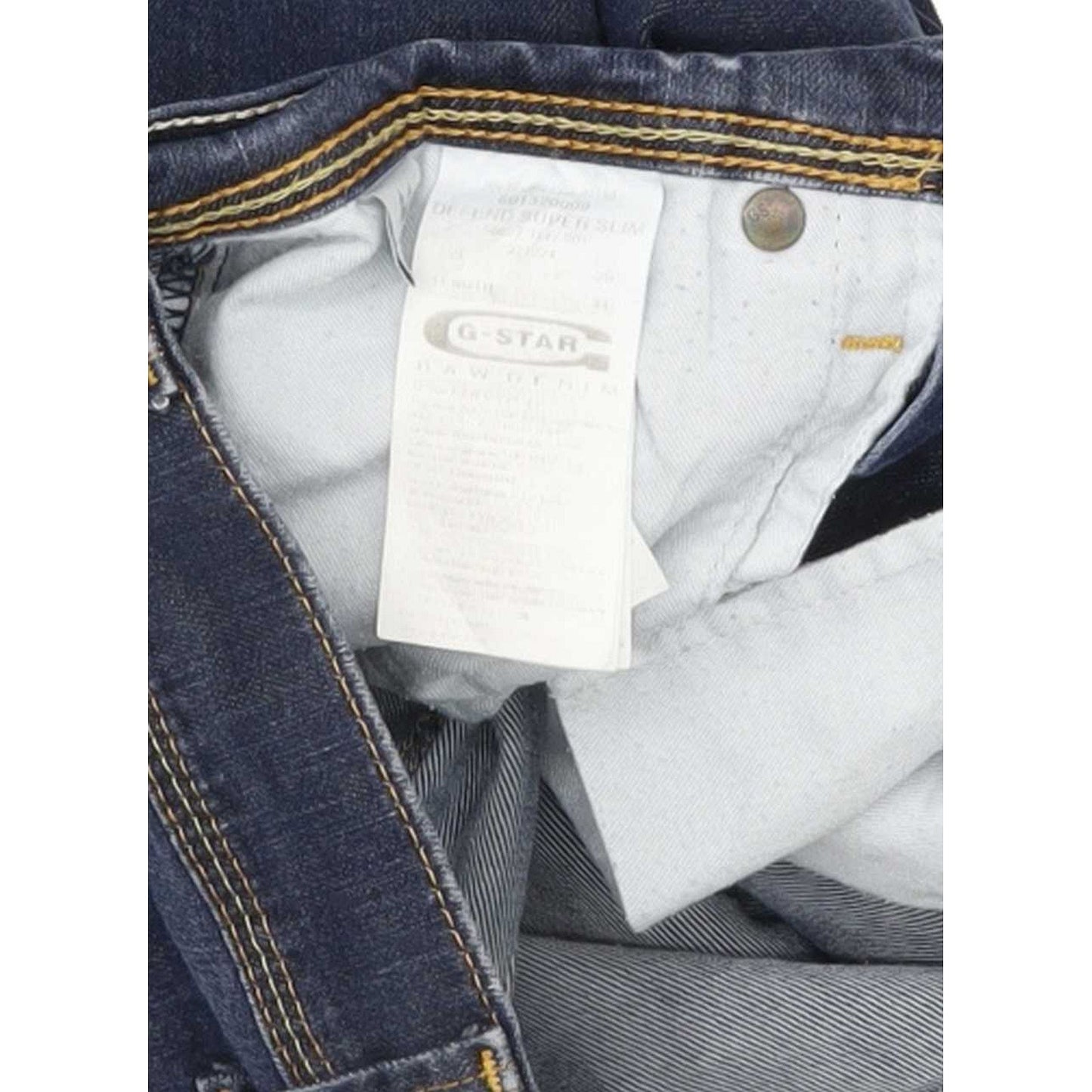 G-Star Defend Super Women Blue Straight Slim Stretch Jeans W29 L31