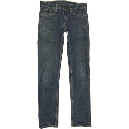 Levi's 511 Men Blue Straight Slim Stretch Jeans W29 L31